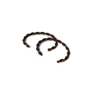 Twisted Copper Bracelets